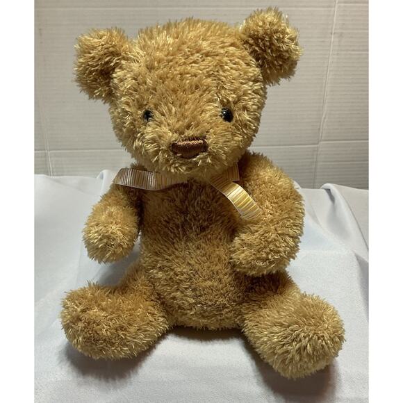 Carter's Child of Mine Musical Teddy Bear Brown Plush Stuffed Toy